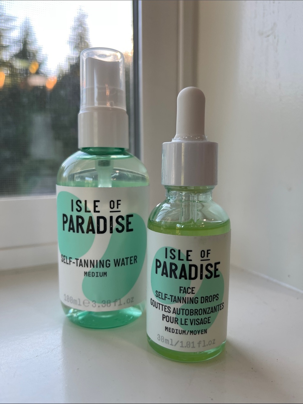 Isle of Paradise Self-Tanning Drops & Tanning Water